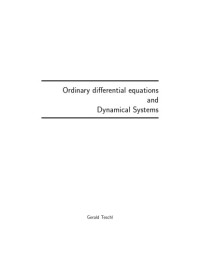Gerald Teschl — Ordinary Differential Equations and Dynamical Systems