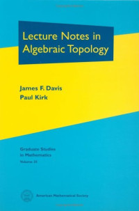 Paul Kirk, James F. Davis — Lecture notes in algebraic topology