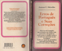 Antenor Meirelles — Erros de Português e suas correções
