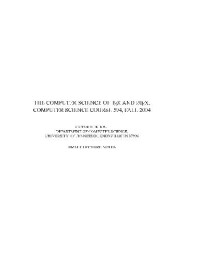 Victor Eijkhout — The computer science of TeX and LaTeX