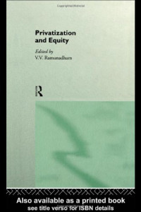 V.  V. Ramanadham — Privatization and Equity