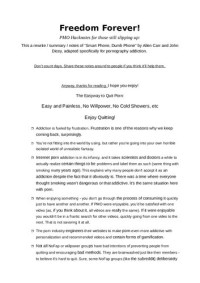 Allen Carr; Hackauthor; Hackauthor²; Different_Guide_5205 — The Easyway to Quit Porn: PMO Hacknotes for those still slipping up