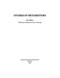 John Rusen — Studies in Metahistory (Pocket Guide)