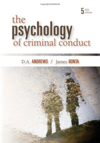 D. A. Andrews, James Bonta — The Psychology of Criminal Conduct, Fifth Edition
