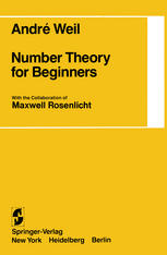 André Weil (auth.) — Number theory for beginners
