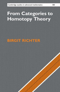 Birgit Richter — From Categories to Homotopy Theory