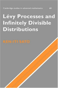 Ken-iti Sato — Lévy Processes and Infinitely Divisible Distributions