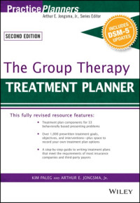 Kim Paleg, Arthur E. Jongsma Jr — The Group Therapy Treatment Planner, with DSM-5 Updates