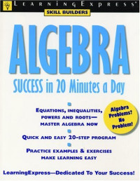 Barbara Jund — Algebra Success in 20 Minutes a Day