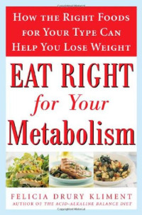 Felicia Kliment — Eat Right for Your Metabolism: The Individualized Diet Plan to Balance Body Chemistry, Lose Weight, and Prevent Disease