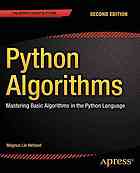 Magnus Lie Hetland — Python Algorithms : Mastering Basic Algorithms in the Python Language, Second Edition