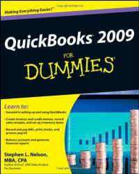 Stephen L. Nelson — QuickBooks 2009 For Dummies