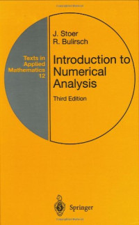 J. Stoer, R. Bulirsch (auth.) — Introduction to Numerical Analysis