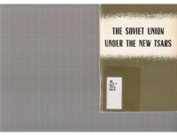Chi Wei — The Soviet Union under the new tsars