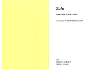 Sonja E. Bosch, George Poulos — Zulu