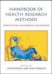 Ann Bowling, Shah Ebrahim — Handbook of Research Methods in Health