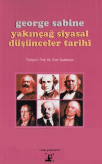 George Sabine — Yakınçağ Siyasal Düşünceler Tarihi