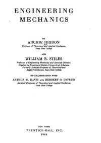 Archie Higdon, William Stiles — Engineering Mechanics