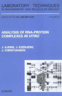 P.C. van der Vliet (Eds.) — Analysis of RNA-Protein Complexes in vitro