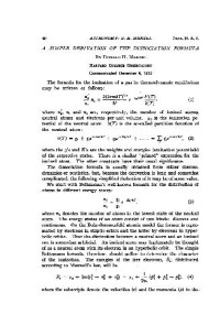 Menzel D. H. — Simple Derivation of the Dissociation Formula