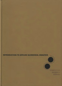 Richard W. Hamming — Introduction to Applied Numerical Analysis