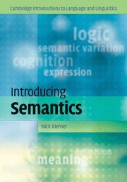 Nick Riemer — Introducing Semantics