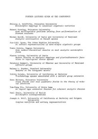  — Several Complex Variables !! Maryland 1970