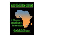 Gedaliah Braun — Racism, Guilt, Self-Hatred and Self-Deceit: A Philosophers Hard-Headed Look at the Dark Continent