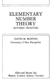 David M. Burton — Elementary Number Theory