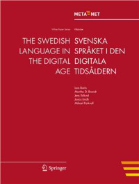 Borin L. et al. — The Swedish Language in the Digital Age / Svenska språket i den digitala tidsåldern