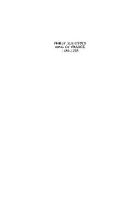 Jim Bradbury — Philip Augustus King of France, 1180-1223