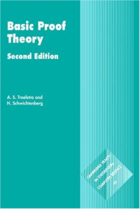 A. S. Troelstra, H. Schwichtenberg — Basic Proof Theory
