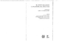 Mario Teodoro Ramírez (coord); Maurizio Ferraris; Quentin Meillassoux; Markus GAbriel; Graham Harman; Laureano Ralón; Marcela García; Gerardo Roberto Flores Peña — El nuevo realismo. La filosofía del siglo XXI