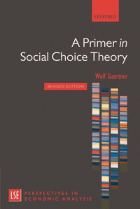 Gaertner W. — A primer in social choice theory