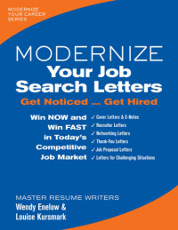 Enelow, Wendy — Modernize Your Job Search Letters