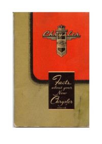 Chrysler — 1946 Chrysler Owners Manual