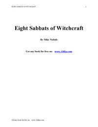 Mike Nichols — Eight Sabbats of Witchcraft