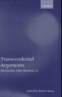 Robert Stern — Transcendental Arguments