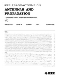  — IEEE Transactions on Antennas and Propagation