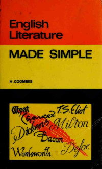 Harry Coombes — English Literature Made Simple
