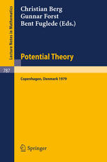 V. Anandam (auth.), Christian Berg, Gunnar Forst, Bent Fuglede (eds.) — Potential Theory Copenhagen 1979: Proceedings of a Colloquium Held in Copenhagen, May 14–18, 1979