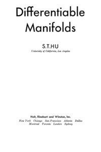 S. T Hu — Differentiable manifolds
