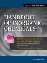 Patnaik Pradyot — Handbook of Inorganic Chemicals