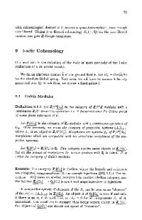  — l-adic cohomology