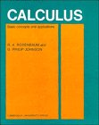 R. A. Rosenbaum, G. P. Johnson — Calculus: Basic concepts and applications