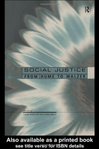 David Boucher, Paul Kelly — Perspectives on Social Justice: From Hume to Walzer