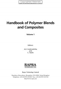 Kulshreshtha, A.K.; Vasile, C. (Eds.) — Handbook of Polymer Blends and Composites, Volumes 1-4