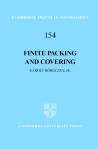 Jr, Karoly Boroczky — Finite Packing and Covering