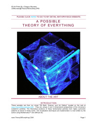J Gregory Moxness — Theory Of Everything. E8 Art Prints