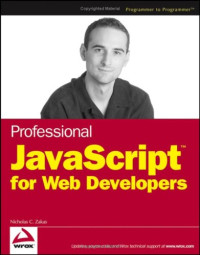 Nicholas C. Zakas — Professional JavaScript for Web Developers